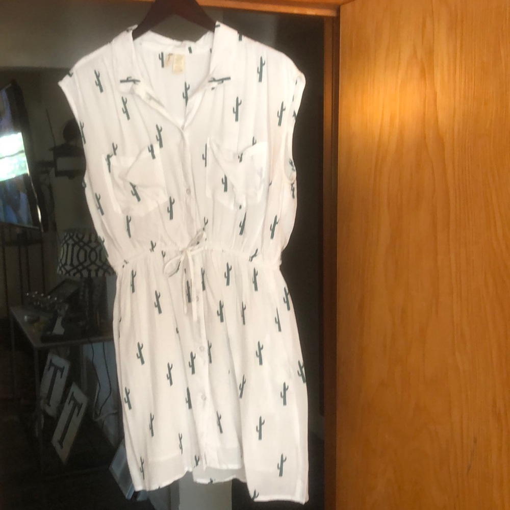 Cactus T-shirt dress